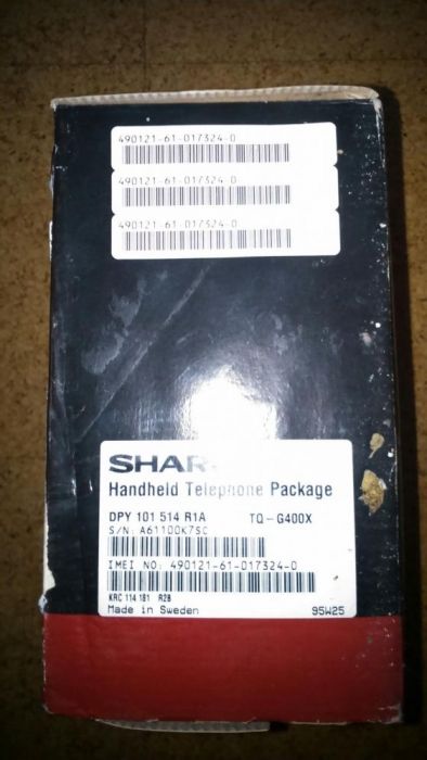 Sharp Mobile Phone. New.64285993835905121