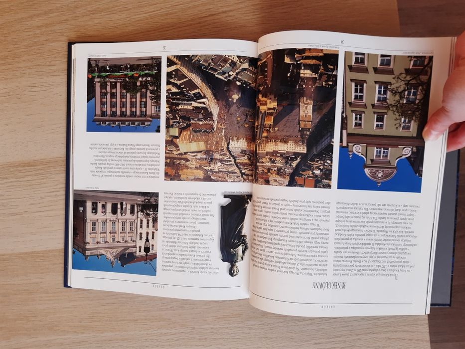 Książka ze zdjęciami i opisem Krakowa album Kraków