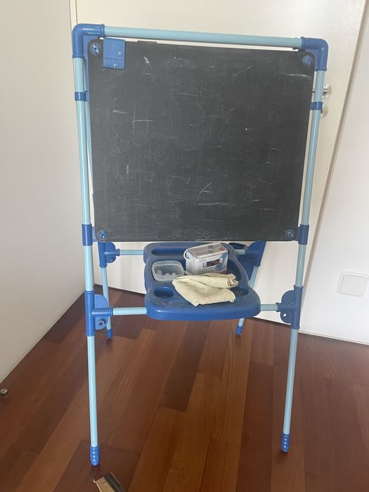 Quadro giz dupla face 120x62 criança