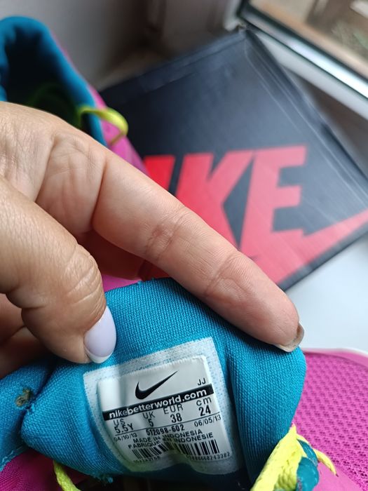 NIKE Free run кроссовки 38р 24см