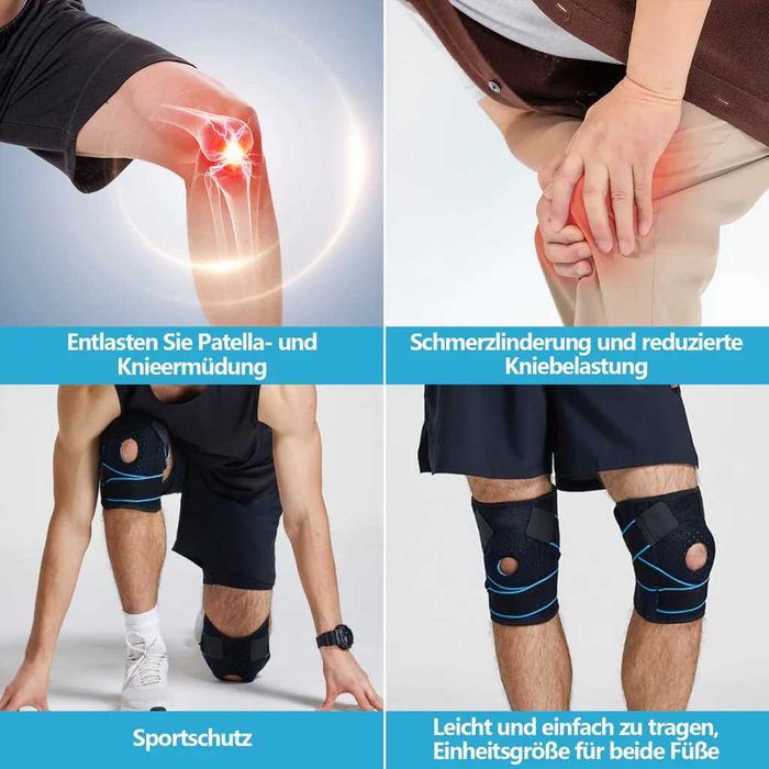 Orteza kolana r. M Opaska NOWY Stabilizator sportowy WYPRZEDAŻ