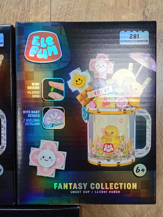 Zestaw klocków mini 3 pak Słodki kubek