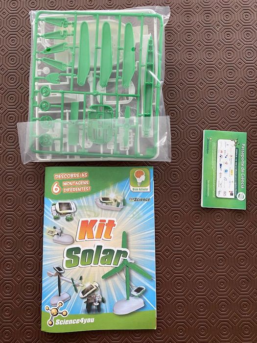 Science4you – kit solar + metal building