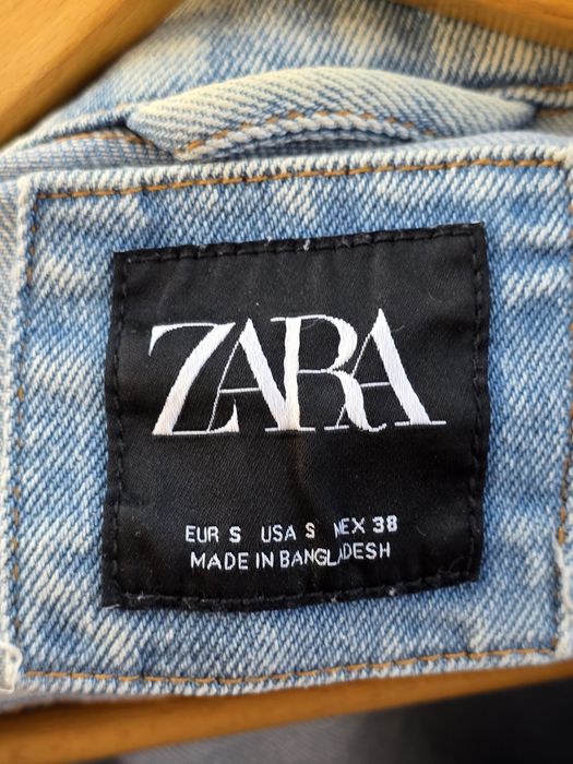 Джинсовка мужская zara s / джинсовая куртка / джинсова куртка