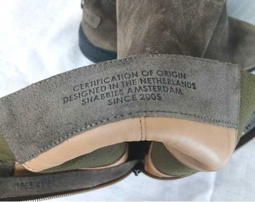 Сапоги мужские Shabbies Amsterdam, новые