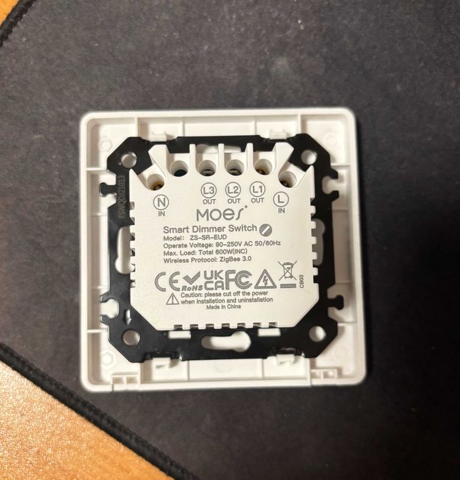 Ściemniacz Moes Star Ring Zigbee