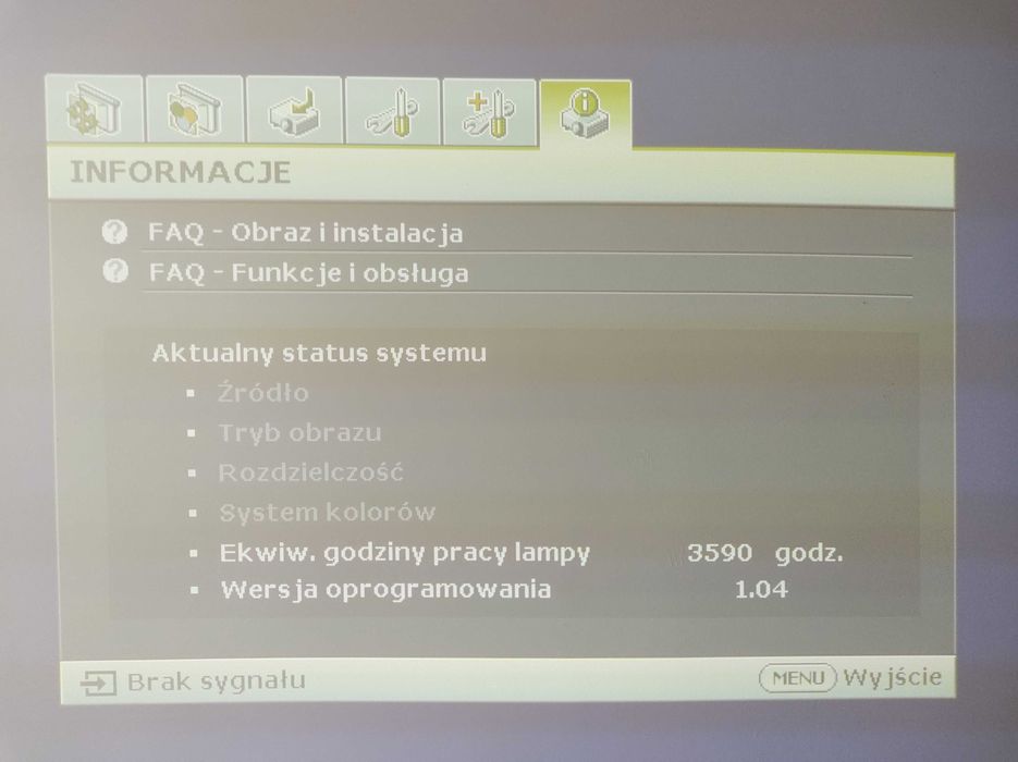 Projektor BenQ MP772ST bardzo dobry stan