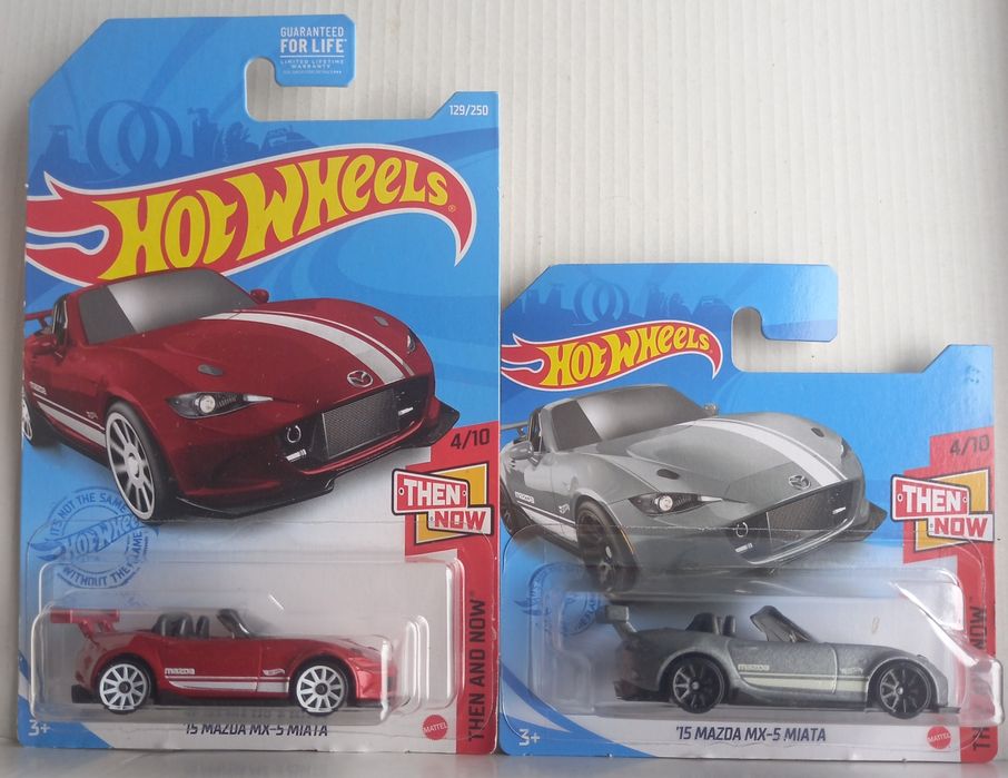 Conj 2 hot wheels 15 mazda mx-5 miata