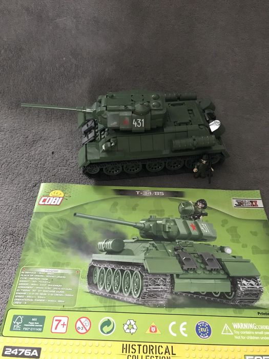 Klocki cobi czołg T34/86 cobi109