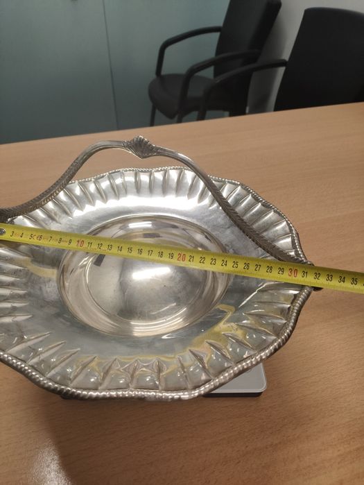 Cesta para pão banho de Prata