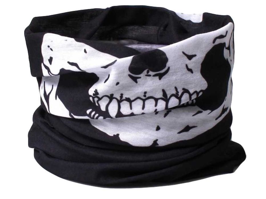 Lenço Balaclava Caveira Máscara Gola respirável Novos