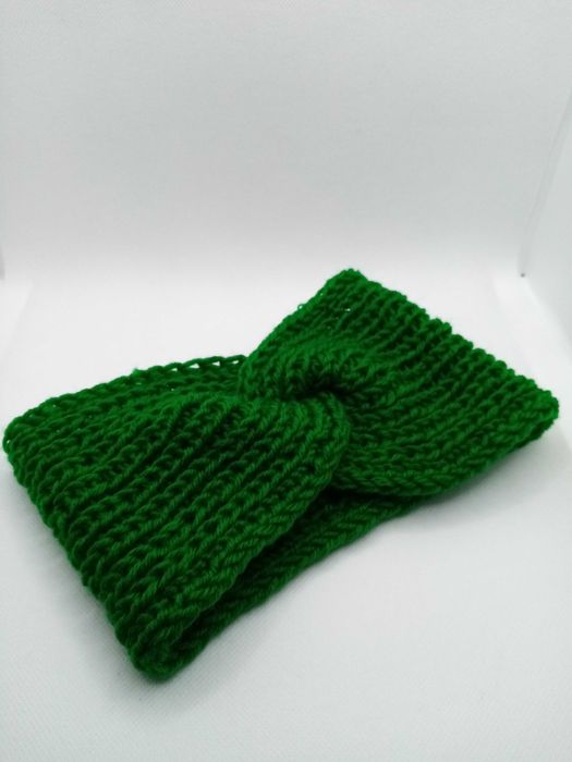 Opaska na głowę; turban, handmade; rękodzieło