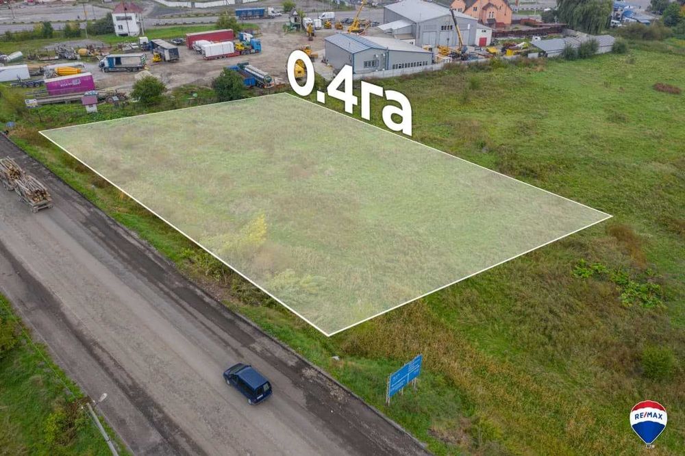 ПРОДАЖ комерційної земельної  ділянки.