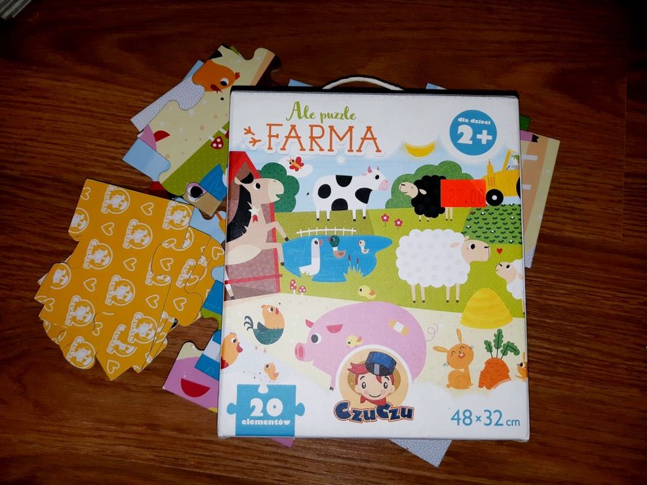 CzuCzu puzzle obserwacyjne FARMA, wiek 2+