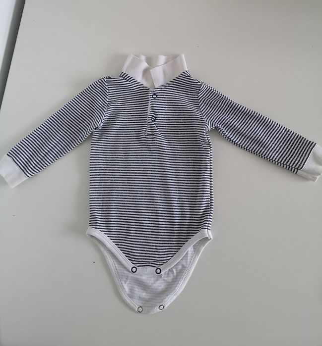 Zestaw spodnie body marynarka wiosenna H&M 86