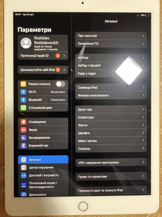 Ipad LTE    9,7 дюймів