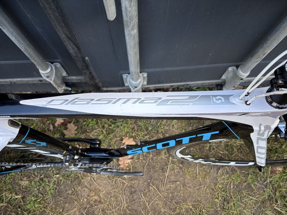 Rower triathlonowy czasowy TT Scott Plasma 2 koła FFWD carbon