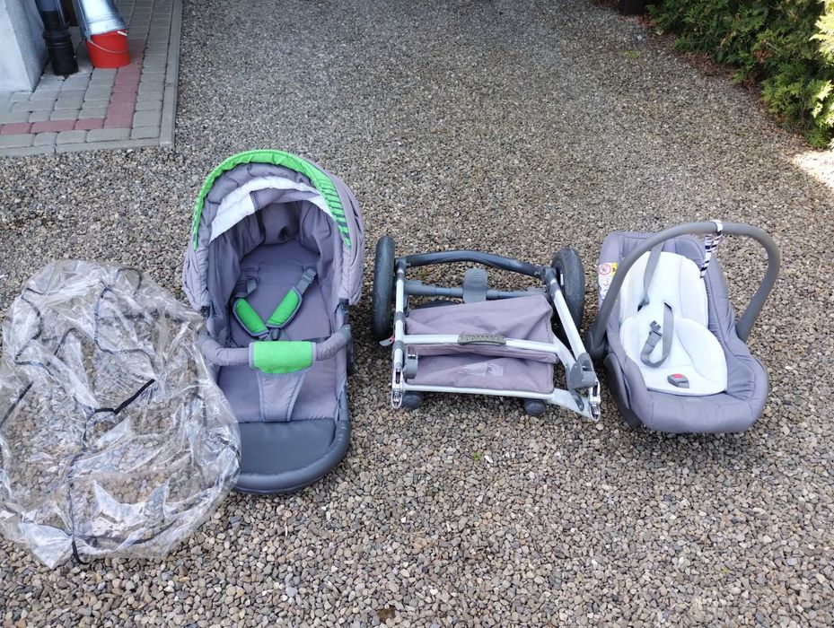 Wózek dziecięcy 3w1 firmy TAKO Jumper light aluminiowy.