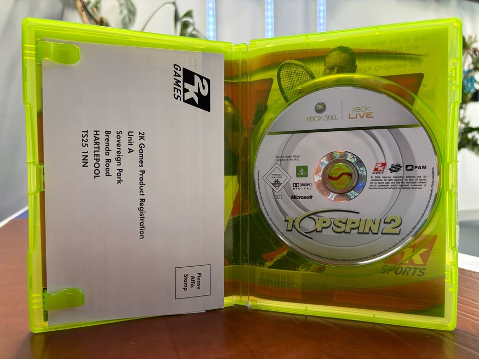 Xbox 360 Top Spin 2