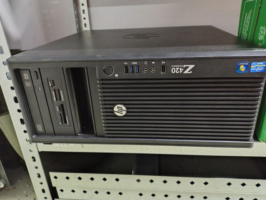 HP Z420 Workstation | 6 rdzeni / 12 wątków | 112 GB RAM | SSD | Quadro