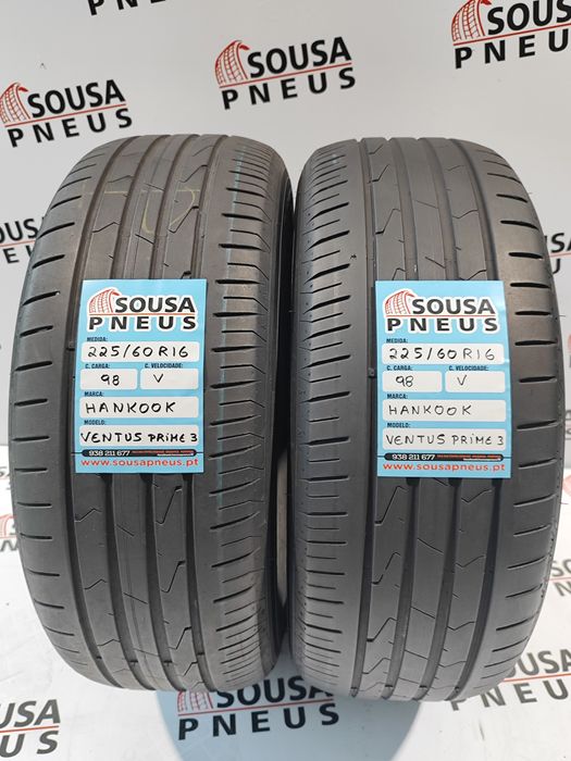 2 pneus semi novos 225-60R16 Hankook - Oferta dos Portes