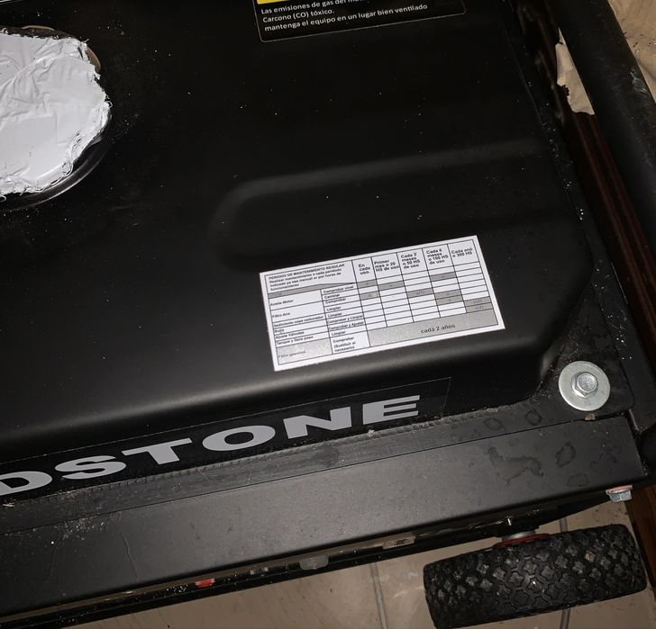 Gerador REDSTONE - Gasolina