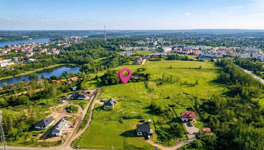 Atrakcyjna działka 1928m² w Mrągowie