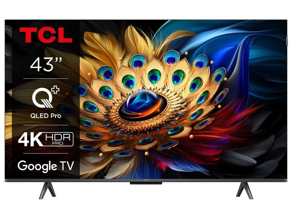 Televisão Smart TV TCL Qled 43" 43 polegadas 4k Google TV