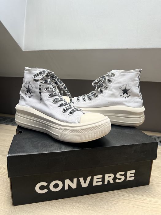 Converse x Chuck Taylor All Star Move High White rozmiar 38 / 24.5cm