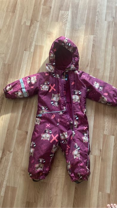 Зимний комбенизон на девочку
