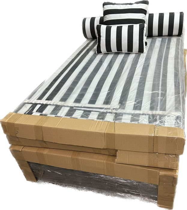 2x Espreguiçadeira/Sofá para Exterior