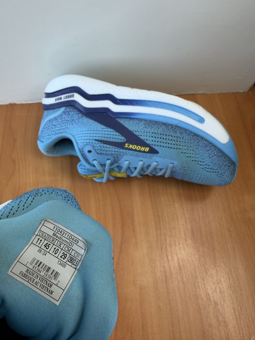 Кроссовки Brooks Ghost Max 2 размер 45 оригинал мужские спортивные беговые run синие брукс