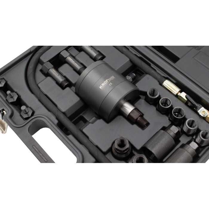 Saca extrator injetores pneumático + 3 adaptadores