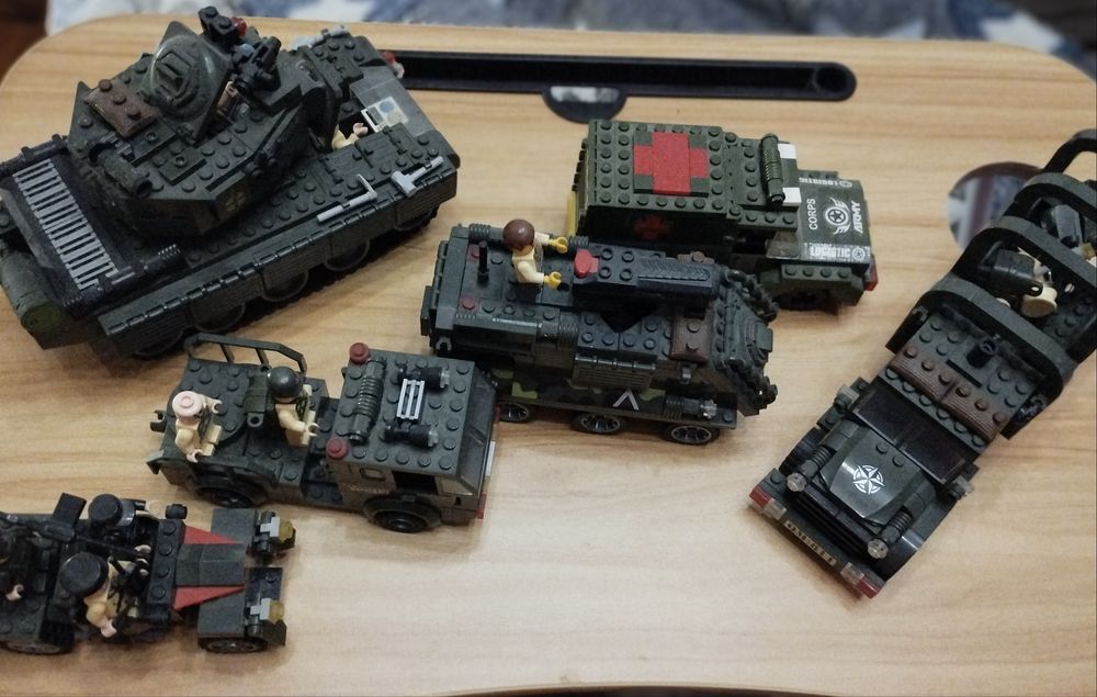 Військовий конструктор (LEGO, Лего) техніка, фігурки, відмінний стан