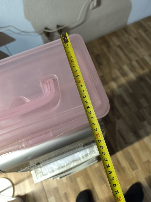 Mala unhas plástico