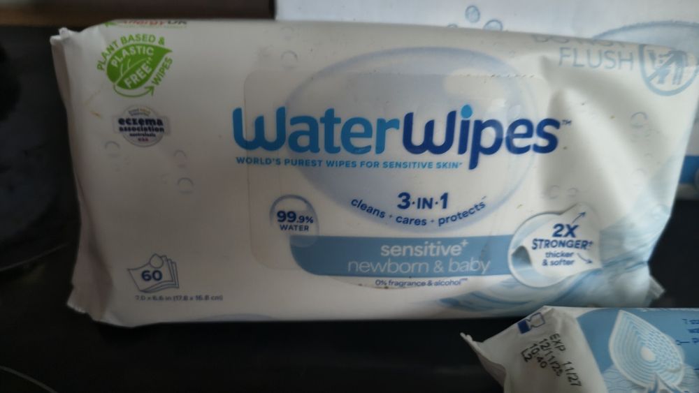Water wipes chusteczki nawilżone karton 9 paczek