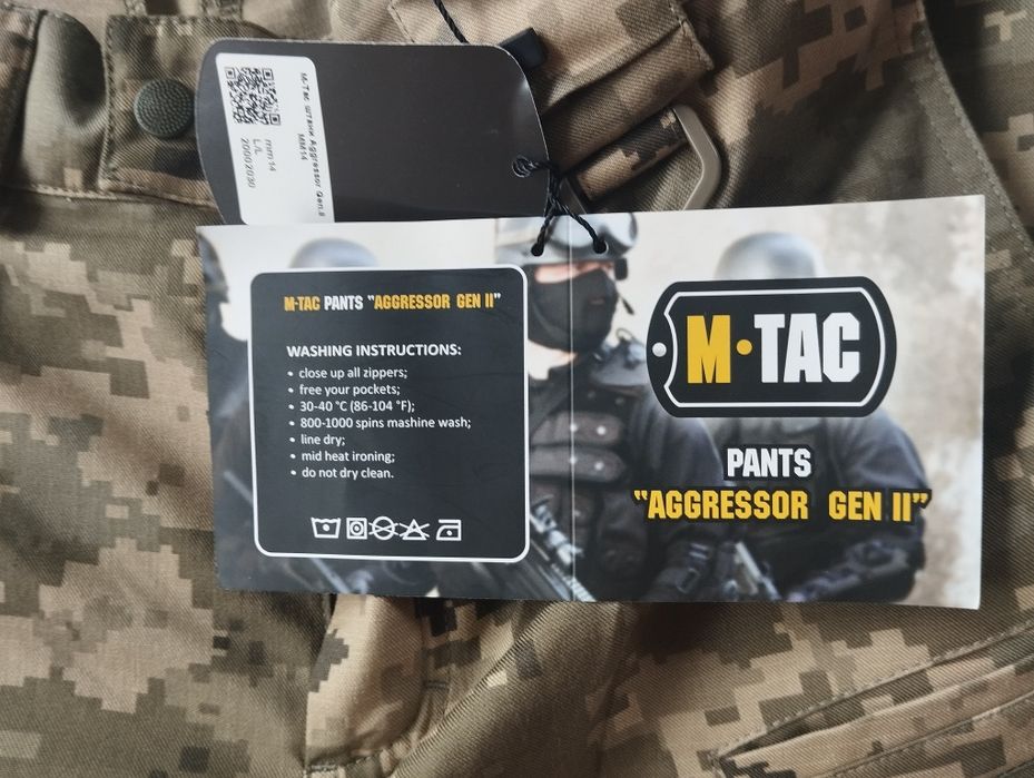 Spodnie taktyczne M-Tac Aggressor Gen II.