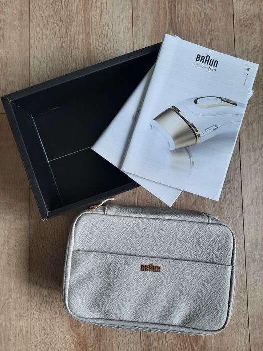 Depilator laserowy BRAUN Silk-expert Pro 5 (Nowy)