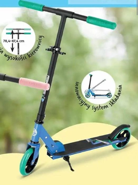 nowa Hulajnoga młodzieżowa miejska składana Spokey Scooter