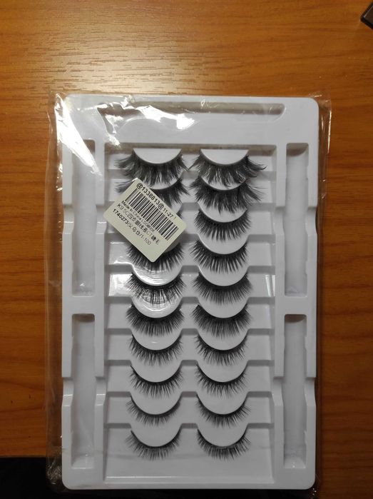 Штучні накладні вії (Набір з 10 пар), нові