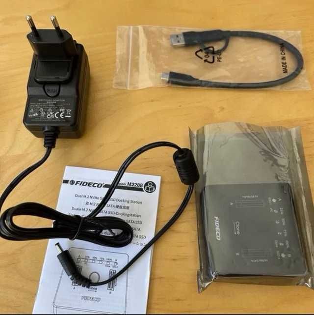 Cloner SSD FIDECO M2288 NVMe SATA 20 Gbps