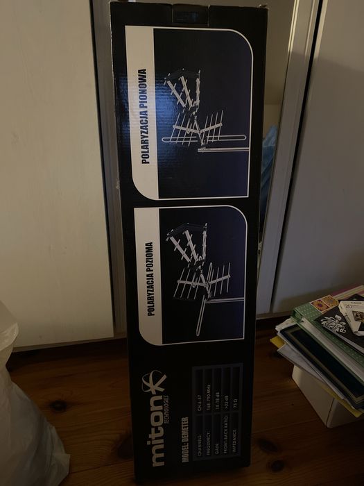 Antena do teleiwzji naziemnej DVB-T2 MITON DEMETER 900