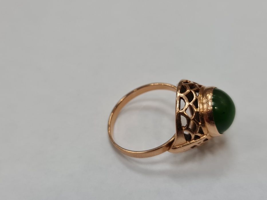 II poł. XX wieku! Złoty pierścionek/ Radzieckie 583/ 4.35 gram/ R14.5