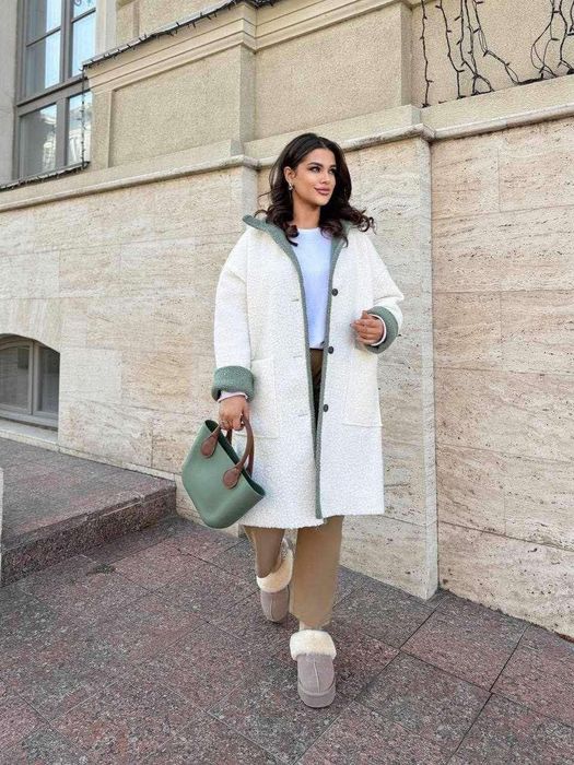 Пальто баранчик без підкладу