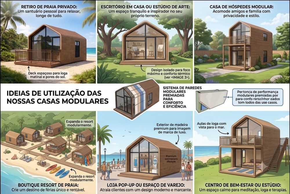 Casa modular tiny house