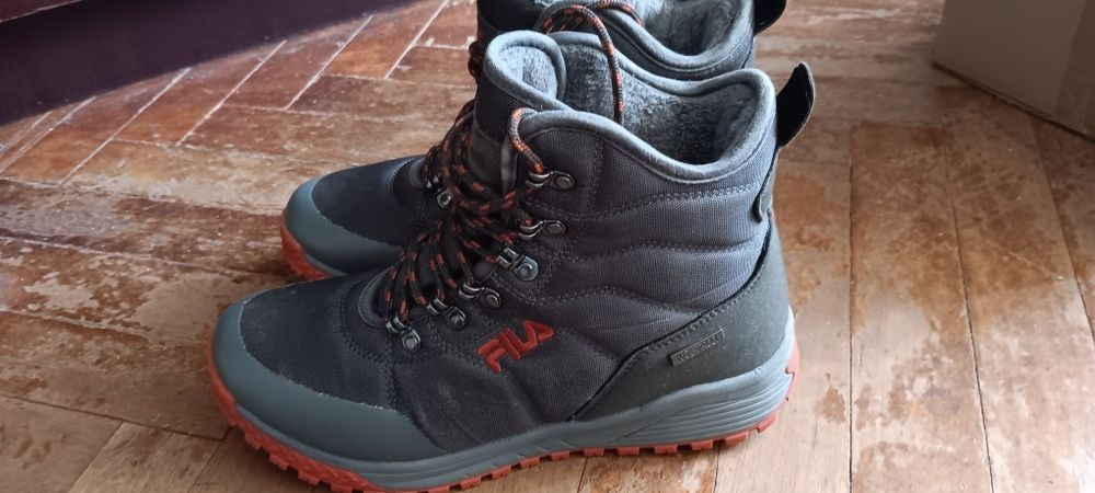 Ботинки fila зимние waterproof водонепроникаемые