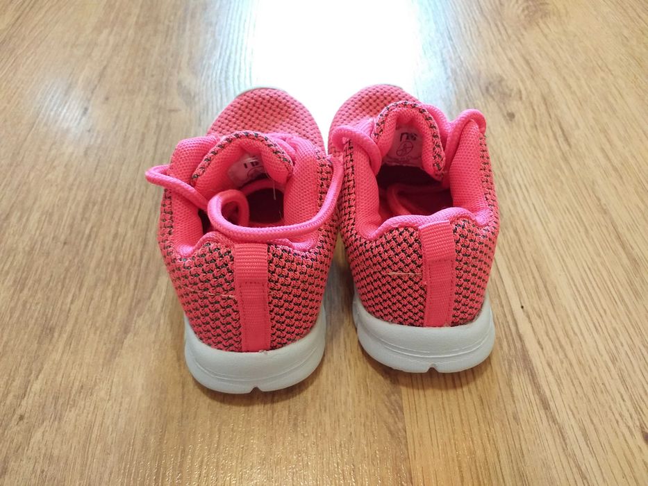rozm 23 mothercare buciki adidasy sneakers różowe neonowe