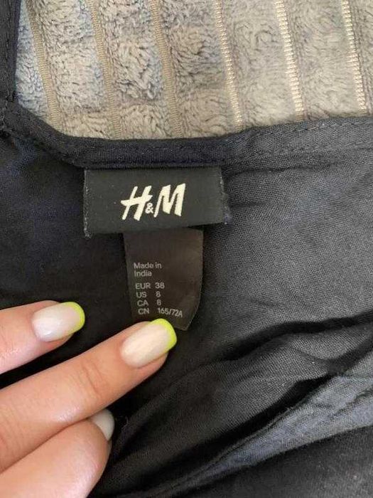 Стильный черный ромпер H&M