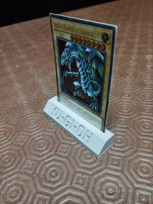 Suporte de cartas yu-gi-oh feito em impressão 3D