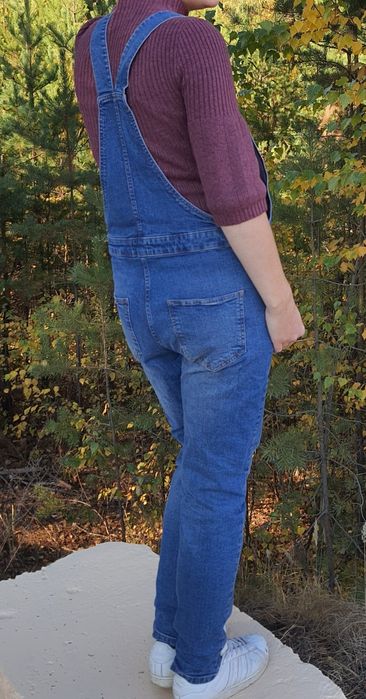 Комбінезон джинсовий для вагітних